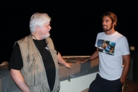 Dave & Captain Paul Watson. source: deb bassett