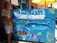 Howie Cooke - Restaurant Mural