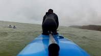 Nov 29 Rasta and Maui's Dolphin gopro 1 of 3 near Whatipu